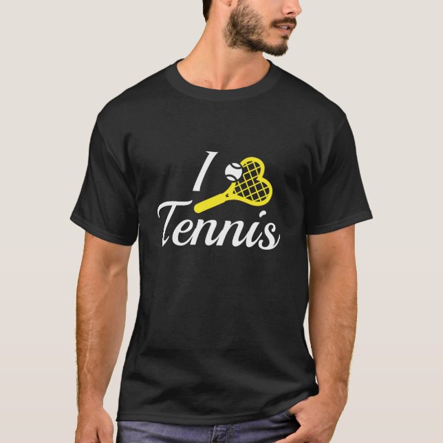 Camiseta Eu Amo Tênis (Frente)