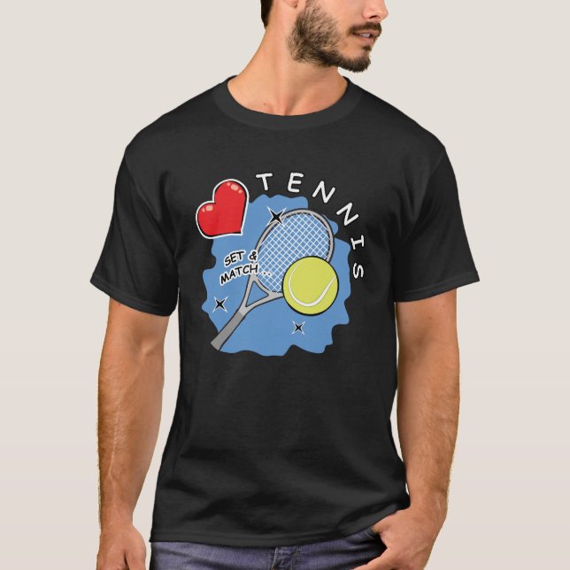 Camiseta Eu Amo Tênis (Frente)