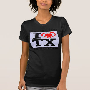 Camiseta Eu amo Texas