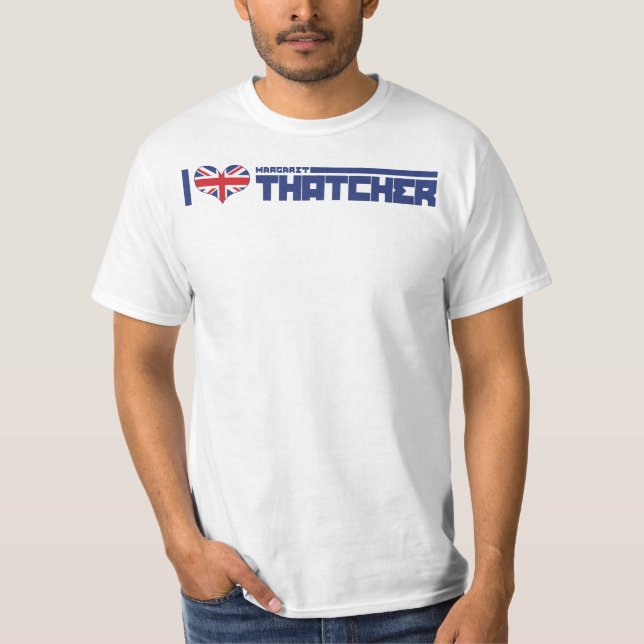 Camiseta Eu amo Thatcher (Frente)