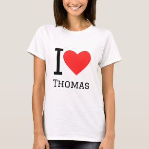 Camiseta Eu amo Thomas