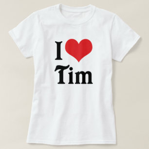 Camiseta Eu Amo Tim