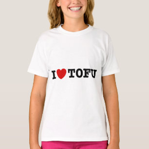Camiseta Eu Amo Tofu