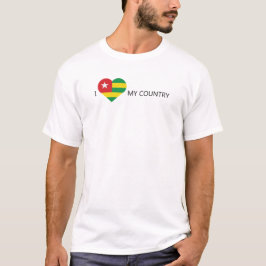 Camiseta Eu Amo Togo