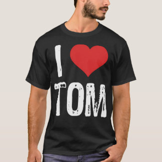 Camiseta Eu Amo Tom