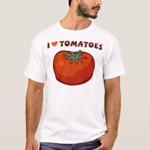Camiseta Eu amo tomates