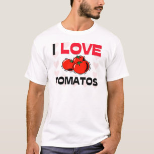 Camiseta Eu amo tomates