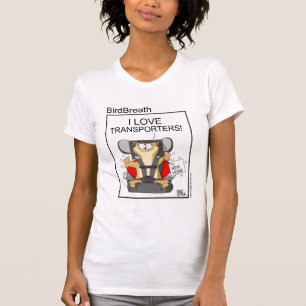 Camiseta Eu amo transportadores