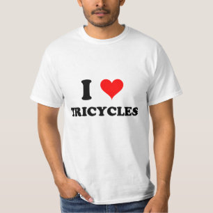 Camiseta Eu amo triciclos