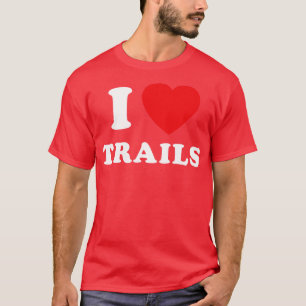 Camiseta Eu Amo Trilhos Montanhosos Passando Caminho Ru