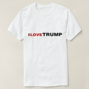 Camiseta Eu Amo Trump