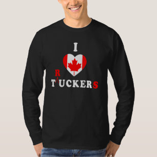 Camiseta Eu Amo Tucker Funny Trucker Freedom Convoy 2022 Me