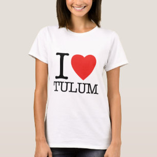 Camiseta Eu amo Tulum