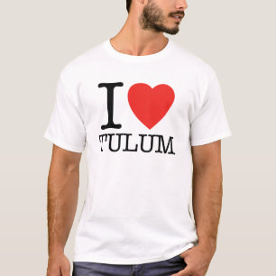Camiseta Eu amo Tulum