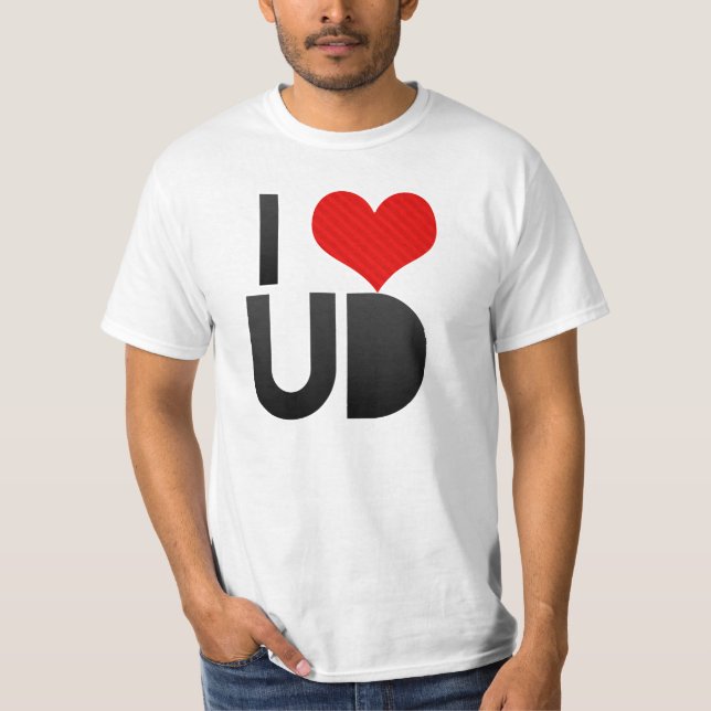 Camiseta Eu amo UD (Frente)
