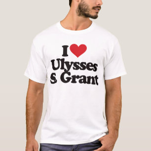 Camiseta Eu amo Ulysses S Grant