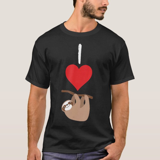 Camiseta Eu Amo Um Animal Engraçado (Frente)