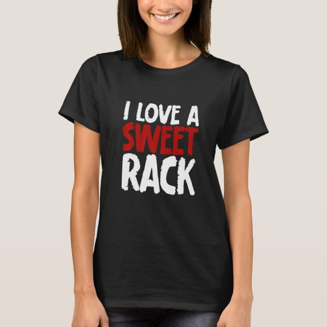 Camiseta Eu Amo Um Bonitinho Rack (Frente)