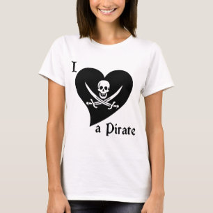 Camiseta Eu amo um pirata