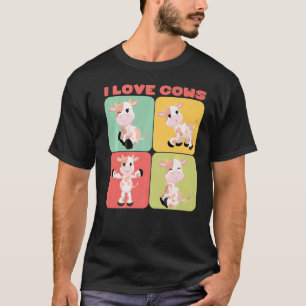 Camiseta Eu amo vacas