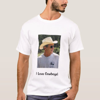 Camiseta Eu amo vaqueiros & George Bush