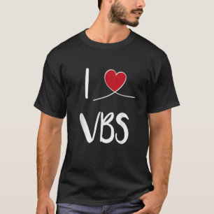Camiseta Eu Amo VBS Vacation Bíblia School 2024 Cute Christ
