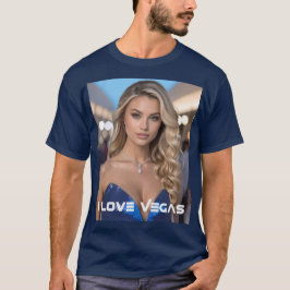 CAMISETA EU AMO VEGAS