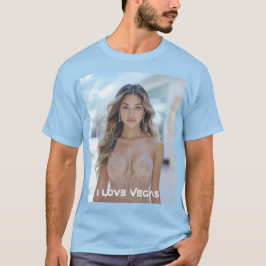 CAMISETA EU AMO VEGAS