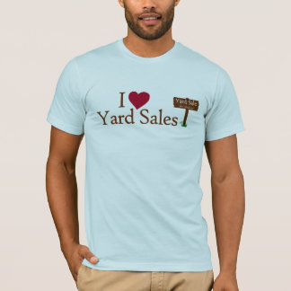 Camiseta Eu amo vendas de jardim