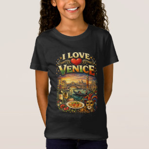 Camiseta Eu Amo Veneza