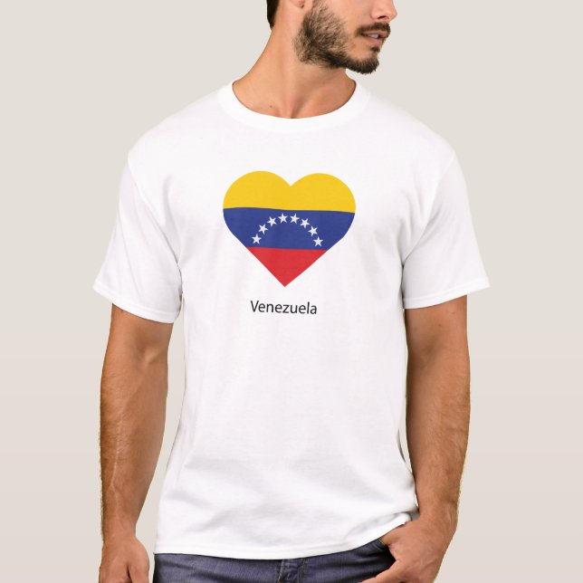 Camiseta Eu Amo Venezuela (Frente)