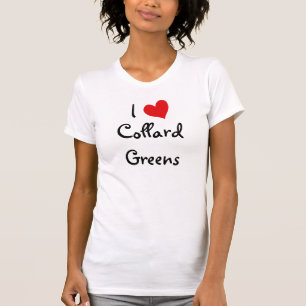 Camiseta Eu amo verdes do Collard