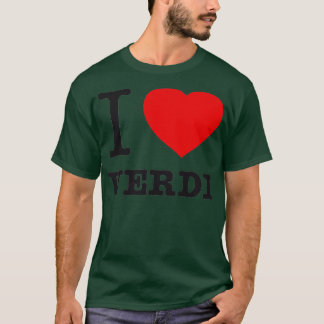 CAMISETA EU AMO VERDI