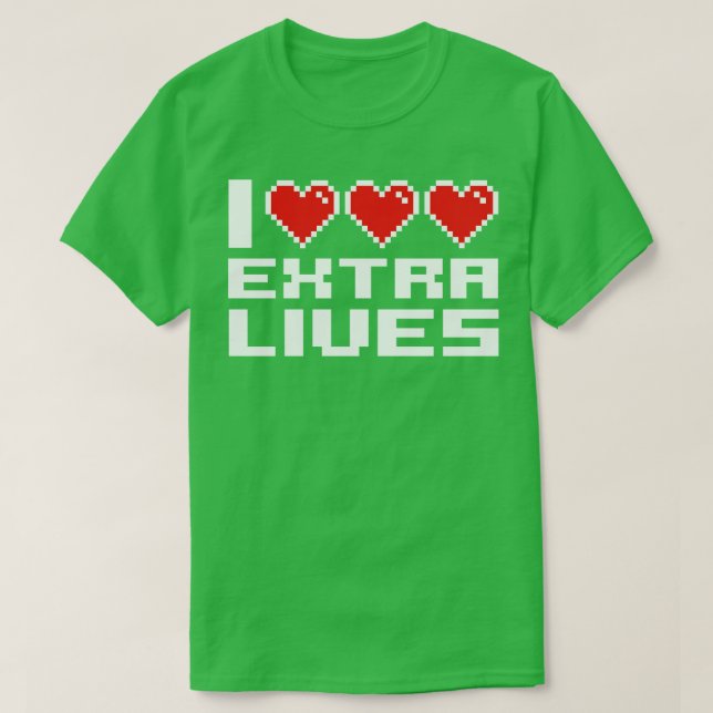Camiseta Eu Amo Vidas Extra (Frente do Design)