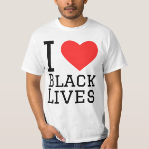 Camiseta Eu amo vidas negras