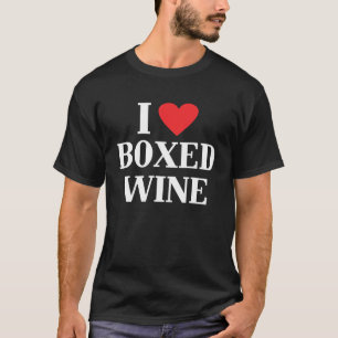 Camiseta Eu Amo Vinho Em Caixa Vinho Barato 3