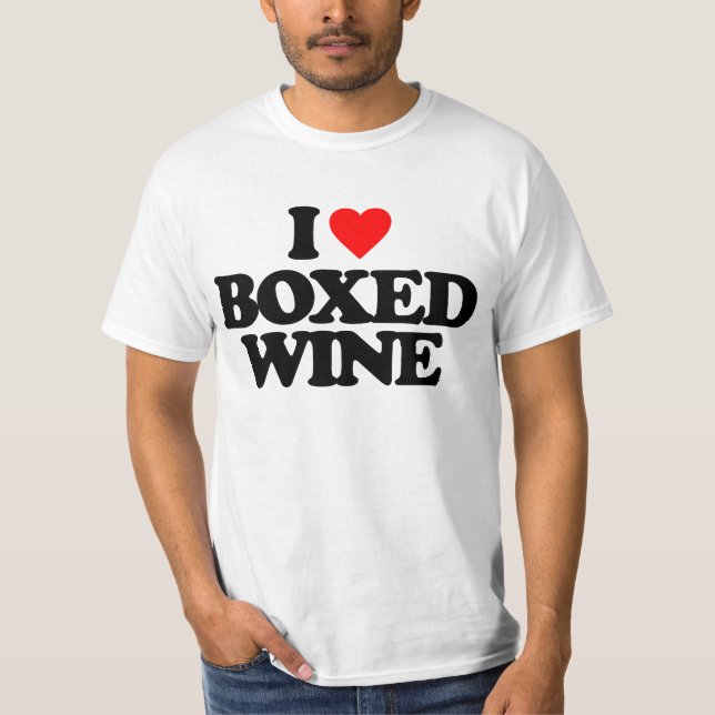 CAMISETA EU AMO VINHO IN A BOX (Frente)