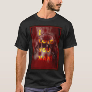 Camiseta Eu amo você cara!