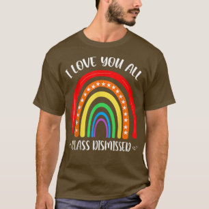 Camiseta Eu Amo Vocês Todos A Classe Que O Star Love Rainbo