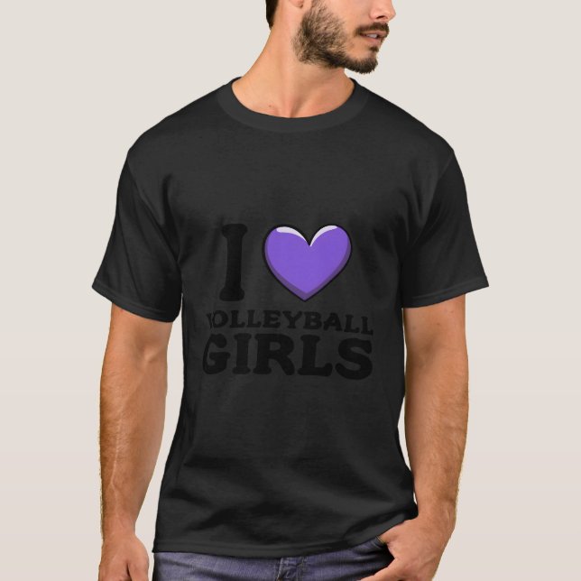 Camiseta Eu Amo Voleibol (Frente)