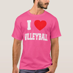 Camiseta Eu Amo Voleibol