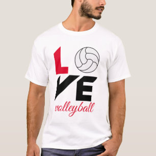 Camiseta Eu amo voleibol