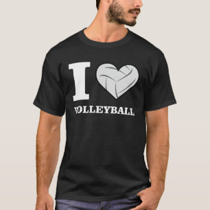 Camiseta Eu Amo Voleibol