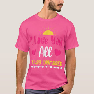Camiseta Eu Amo-vos A Todos A Classe "Sunset Beach" É Despe