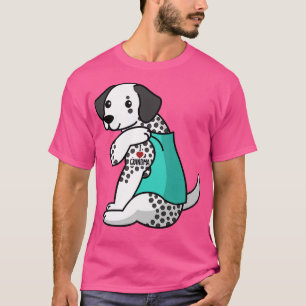 Camiseta Eu Amo Vovó Tattoo Dalmaciana Avó Cão 