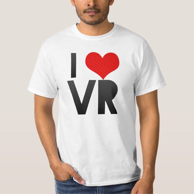Camiseta Eu amo VR (Frente)