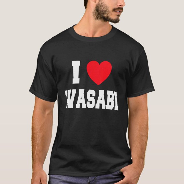 Camiseta Eu Amo Wasabi (Frente)