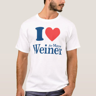 Camiseta Eu Amo Weiner