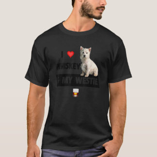 Camiseta Eu Amo Whiskey E Minha Mãe Pai Oeste