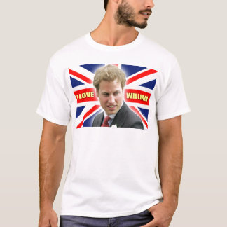 Camiseta Eu amo William